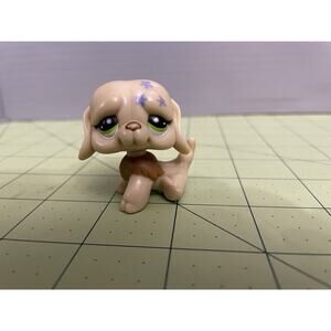 Littlest Pet Shop Puppy Dog With Stars On The Face LPS